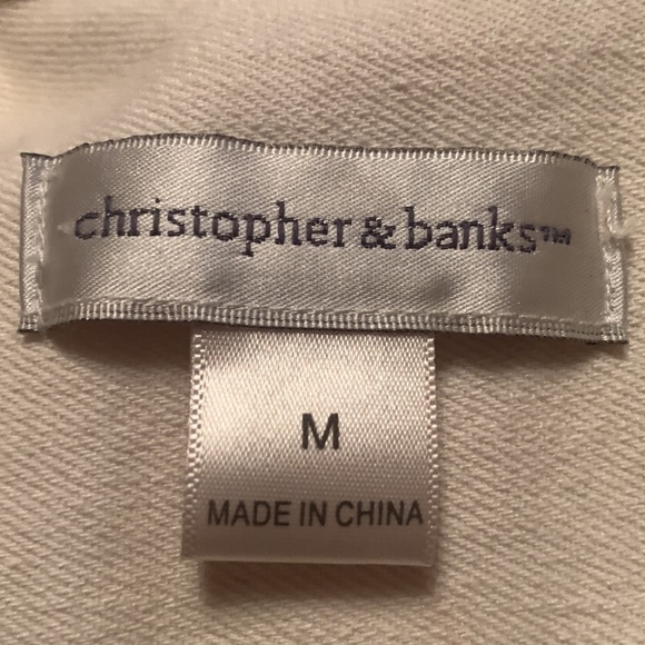 Christopher & Banks Denim Jacket Size M #246 - Picture 6 of 11